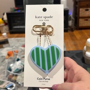 Kate Spade Target Collab limited edition coin purse bag charm.
